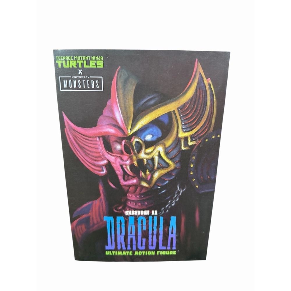 NECA Universal Monsters x Teenage Mutant Ninja Turtles 7" Shredder as Dracula